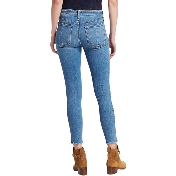 Rag & Bone Cate Mid-Rise Raw Hem Ankle Skinny Jean - Picture 3 of 11